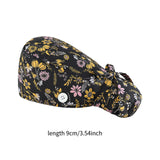 Maxbell Scrub Cap Headgear Working Hat for Beauty Center Female Male Cosmetology B19