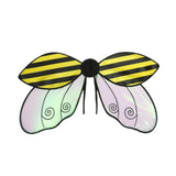 Maxbell Kids Fairy Wing with Headband Outfit Funny Kids Party Prop for Parties Stage Yellow
