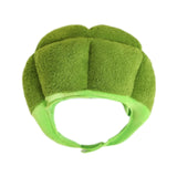Maxbell Plush Headgear Hat Broccoli Headwear Photo Props Headdress Toy Vegetable Hat