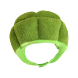 Maxbell Plush Headgear Hat Broccoli Headwear Photo Props Headdress Toy Vegetable Hat