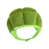 Maxbell Plush Headgear Hat Broccoli Headwear Photo Props Headdress Toy Vegetable Hat
