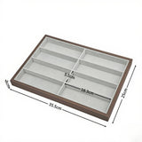 Maxbell Sunglasses Organizer Tray Eyewear Storage Tray for Household Tabletop Closet