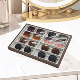 Maxbell Sunglasses Organizer Tray Eyewear Storage Tray for Household Tabletop Closet