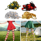 Maxbell Leg Wraps Arm Wraps Party Decor Accessories Fashion Elegant Leg Garter Women Green