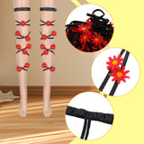 Maxbell Leg Wraps Arm Wraps Party Decor Accessories Fashion Elegant Leg Garter Women Black