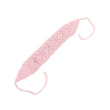 Maxbell Crochet Hair Bandana Headwrap Hairbands for Role Play Photo Shoot Masquerade Pink Butterfly