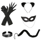 Maxbell Cat Costume for Women Girls Fancy Dress up Costume Accessories for Halloween