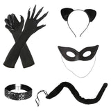 Maxbell Cat Costume for Women Girls Fancy Dress up Costume Accessories for Halloween