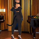 Maxbell Cat Costume for Women Girls Fancy Dress up Costume Accessories for Halloween
