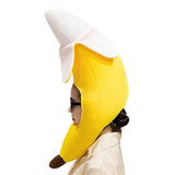 Maxbell Plush Hat Headband Decoration Headgear Banana Hat for Holiday Birthday Party