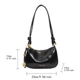Maxbell Shoulder Bag for Women Fashion Purse for Anniversary Work Outdoor Activities black