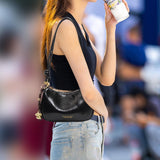 Maxbell Shoulder Bag for Women Fashion Purse for Anniversary Work Outdoor Activities black