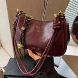 Maxbell Shoulder Bag for Women Fashion Purse for Anniversary Work Outdoor Activities red