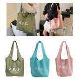 Maxbell Polyester Tote Bag for Women Washable Trendy Handbag for Vacation Gym Spring green