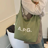 Maxbell Polyester Tote Bag for Women Washable Trendy Handbag for Vacation Gym Spring green