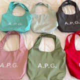 Maxbell Polyester Tote Bag for Women Washable Trendy Handbag for Vacation Gym Spring green