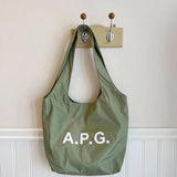 Maxbell Polyester Tote Bag for Women Washable Trendy Handbag for Vacation Gym Spring green