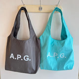 Maxbell Polyester Tote Bag for Women Washable Trendy Handbag for Vacation Gym Spring blue