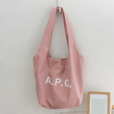 Maxbell Polyester Tote Bag for Women Washable Trendy Handbag for Vacation Gym Spring pink