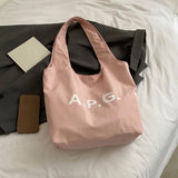 Maxbell Polyester Tote Bag for Women Washable Trendy Handbag for Vacation Gym Spring pink