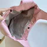 Maxbell Polyester Tote Bag for Women Washable Trendy Handbag for Vacation Gym Spring pink