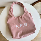 Maxbell Polyester Tote Bag for Women Washable Trendy Handbag for Vacation Gym Spring pink