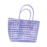 Maxbell Women's Woven Handbag Stylish Top Handle Bag for Commuting Vacation Shopping