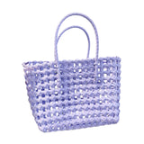 Maxbell Women's Woven Handbag Stylish Top Handle Bag for Commuting Vacation Shopping