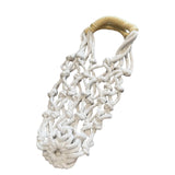 Maxbell Woven Rope Drink Carrier Sturdy with Double Handle for Cycling Travel Hiking