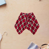 Maxbell Plaid Skirt Sturdy Women Novelty Half Body Spring Autumn Accessories Hip Hop Red