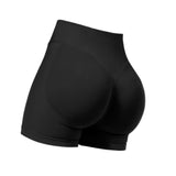 Maxbell Yoga Shorts High Waisted Soft Workout Gym Shorts for Running XL Black