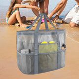 Maxbell Mesh Beach Bag Large Tote Bag for Beach Vacation Essentials Cruise Pool Toys