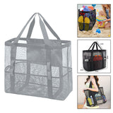 Maxbell Mesh Beach Bag Large Tote Bag for Beach Vacation Essentials Cruise Pool Toys