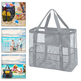 Maxbell Mesh Beach Bag Large Tote Bag for Beach Vacation Essentials Cruise Pool Toys