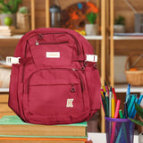 Maxbell Student Backpack Large Capacity Stylish Bookbag for Commuting Travel Outdoor