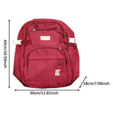 Maxbell Student Backpack Large Capacity Stylish Bookbag for Commuting Travel Outdoor