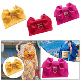 Maxbell Kimono Obi Belt Corsets Obi Waist Belt for Robe Accessories Dresses Costume Red