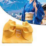Maxbell Kimono Obi Belt Corsets Obi Waist Belt for Robe Accessories Dresses Costume Yellow