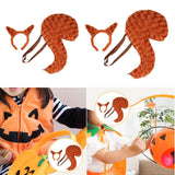 Maxbell Animal Tail Costume Kit Photo Props Hairband for Halloween Carnival Festival S