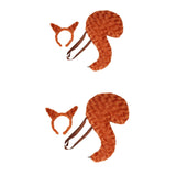 Maxbell Animal Tail Costume Kit Photo Props Hairband for Halloween Carnival Festival S