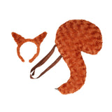 Maxbell Animal Tail Costume Kit Photo Props Hairband for Halloween Carnival Festival S