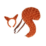 Maxbell Animal Tail Costume Kit Photo Props Hairband for Halloween Carnival Festival S