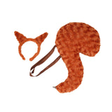 Maxbell Animal Tail Costume Kit Photo Props Hairband for Halloween Carnival Festival L