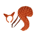Maxbell Animal Tail Costume Kit Photo Props Hairband for Halloween Carnival Festival L