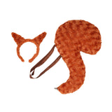 Maxbell Animal Tail Costume Kit Photo Props Hairband for Halloween Carnival Festival L