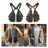 Maxbell Underarm Shoulder Bag Satchel Outdoor Sports Women Men Multipurpose Vest Bag Black
