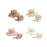 Maxbell Straw Hat and Small Bag Set Sun Hat for Outdoor Activities Vocations Holiday Khaki