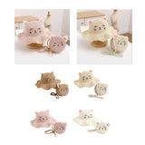 Maxbell Straw Hat and Small Bag Set Sun Hat for Outdoor Activities Vocations Holiday Khaki