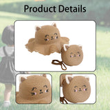 Maxbell Straw Hat and Small Bag Set Sun Hat for Outdoor Activities Vocations Holiday Khaki