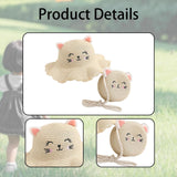 Maxbell Straw Hat and Small Bag Set Sun Hat for Outdoor Activities Vocations Holiday Beige